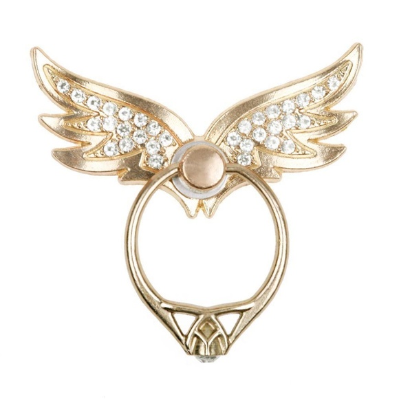 Accessories - Angel Wings Ring Phone Holder